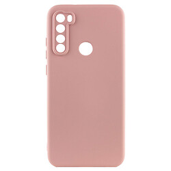 Чехол (накладка) Xiaomi Redmi Note 8t, GETMAN Liquid Silk, Pink Sand, Розовый