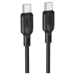 USB кабель Borofone BX113, Type-C, 1.0 м., Чорний