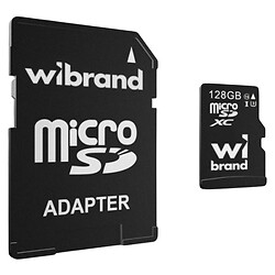 Карта памяти Wibrand MicroSDHC UHS-1, 128 Гб.