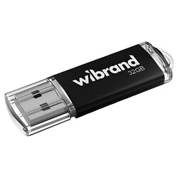 USB Flash Wibrand Cougar, 32 Гб., Черный