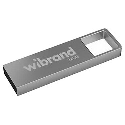 USB Flash Wibrand Shark, 32 Гб., Серебряный