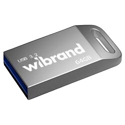 USB Flash Wibrand Ant, 64 Гб., Серебряный