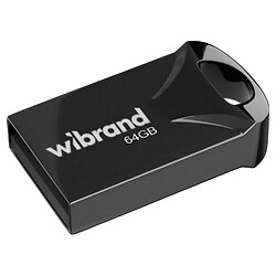 USB Flash Wibrand Hawk, 64 Гб., Черный