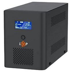 Бесперебойный блок питания LogicPower LPE-B-PSW-800VA+, Черный