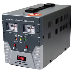 Стабілізатор Gemix GMX-1000, Чорний