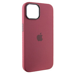 Чохол (накладка) Apple iPhone 12 Pro Max, Metal Soft Case, Plum, Бордовий