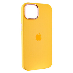 Чохол (накладка) Apple iPhone 13 / iPhone 14, Metal Soft Case, Sunglow, Жовтий