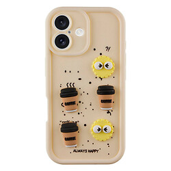 Чехол (накладка) Samsung A055 Galaxy A05, Epik Toys Case, Бежевый