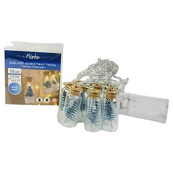 Гірлянда новорічна на батарейках Mirko "Ялинки", 2 м