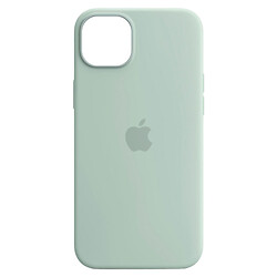 Чехол (накладка) Apple iPhone 13 / iPhone 14, Original Silicon Case, MagSafe, Succulent, Бирюзовый