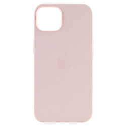 Чохол (накладка) Apple iPhone 15, Original Silicon Case, Light Pink, MagSafe, Рожевий