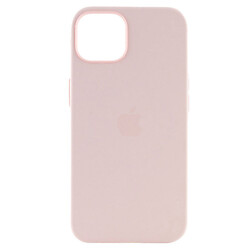 Чохол (накладка) Apple iPhone 15 Plus, Original Silicon Case, Light Pink, MagSafe, Рожевий