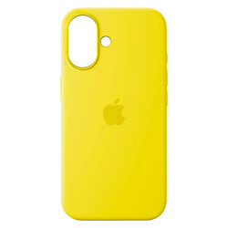 Чохол (накладка) Apple iPhone 16, Original Silicon Case, Star Fruit, MagSafe, Жовтий