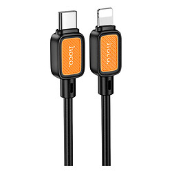 USB кабель Hoco X108 Benefit Apple iPhone SE 2022 / iPhone 14 Pro Max / iPhone 14 Plus / iPhone 14 Pro / iPhone 14 / iPhone 13 Pro / iPhone 13 Mini / iPhone 13 / iPhone 13 Pro Max / iPhone 12 Mini / iPhone 12 Pro Max, Lightning, 1.0 м., Черный