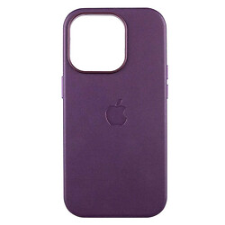 Чехол (накладка) Apple iPhone 16 Pro, Leather Case Color, MagSafe, Dark Purple, Фиолетовый