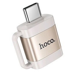 Адаптер Hoco UA31C, USB, Type-C, Серый