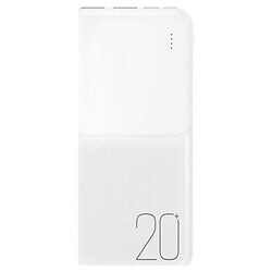 Портативна батарея (Power Bank) XO PR252, 20000 mAh, Білий