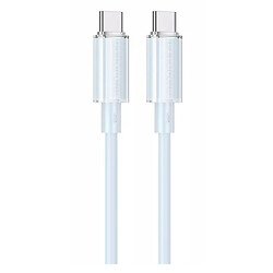 USB кабель Borofone BX112 Lemon, Type-C, 1.0 м., Синій