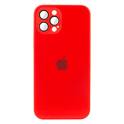 Чехол (накладка) Apple iPhone 12 Pro, AG-Glass Matt Frame Color Logo, Cola Red, Красный