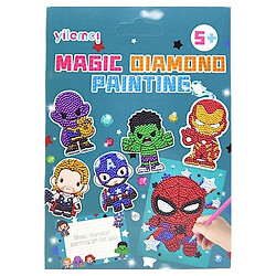 Алмазна мозаїка "Magic Diamond Painting: Супергерої", Mic