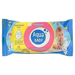 Салфетки влажные детские Aqua Baby с витаминным комплексом