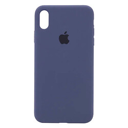 Чехол (накладка) Apple iPhone X / iPhone XS, Original Soft Case, Dark Blue, Синий