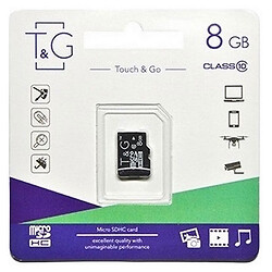 Карта памяти T&G TG-8GBSDCL10-00, 8 Гб.