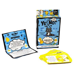 Карточная игра "YES NOT ДаНетки: Выводок", (укр), Dankotoys