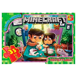 Пазли "Minecraft: Великдень", 35 ел, Gtoys