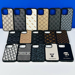 Чохол (накладка) Apple iPhone 16 Pro Max, Brand Mix Leather, Малюнок - № 2