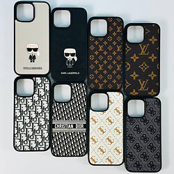Чохол (накладка) Apple iPhone 16 Pro Max, Brand Mix Leather, Малюнок - № 13
