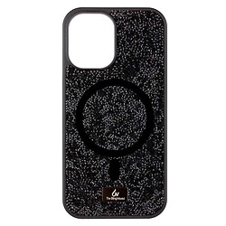 Чехол (накладка) Apple iPhone 13 / iPhone 14, Bling World Rock Diamond, MagSafe, Черный