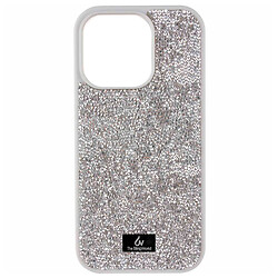 Чохол (накладка) Apple iPhone 14, Bling World Rock Diamond, Срібний