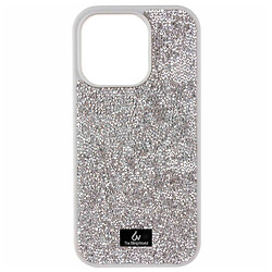 Чохол (накладка) Apple iPhone 14 Pro, Bling World Rock Diamond, Срібний