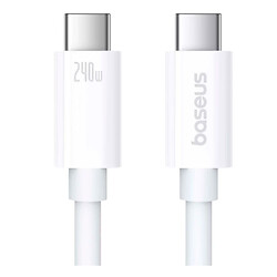 USB кабель Baseus P10365200211-05 Superior 2 USB4 Full-Function, Type-C, 1.8 м., Белый