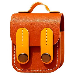 Чохол (накладка) Apple AirPods / AirPods 2, Epik Briefcase, Brown-Yellow, Коричневий