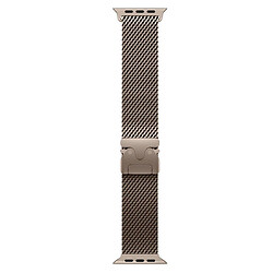 Ремінець Apple Watch 38 / Watch 40, Milanese loop Metal Lock, Titanium, Сірий