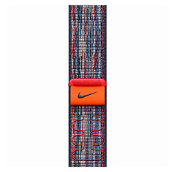 Ремешок Apple Watch 38 / Watch 40, Sport Loop Band, Blue-Red, Синий