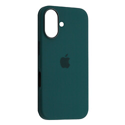 Чохол (накладка) Apple iPhone 16, Silicone Classic Case, Lake Green, MagSafe, Зелений