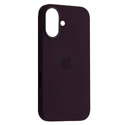 Чехол (накладка) Apple iPhone 16, Silicone Classic Case, MagSafe, Plum, Бордовый