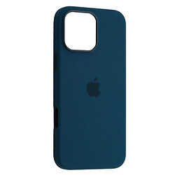 Чохол (накладка) Apple iPhone 16 Pro, Silicone Classic Case, Denim Blue, MagSafe, Синій