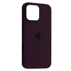 Чохол (накладка) Apple iPhone 16 Pro Max, Silicone Classic Case, Plum, MagSafe, Бордовий