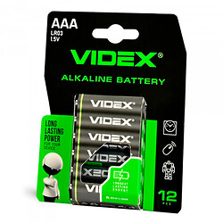 Батарейка Videx LR03/AAA