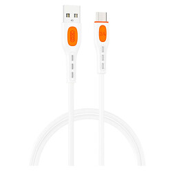 USB кабель XO NB280 Jian Yan, MicroUSB, 1.0 м., Белый