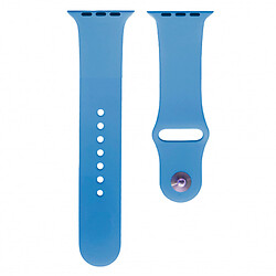 Ремешок Apple Watch 42 / Watch 44, Silicone WatchBand, Cornflower, Синий