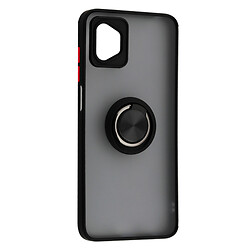 Чехол (накладка) Motorola XT2235 Moto G32, Goospery Ring Case, Black Red, Черный