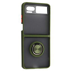 Чехол (накладка) Motorola RAZR 40, Goospery Ring Case, Khaki, Зеленый