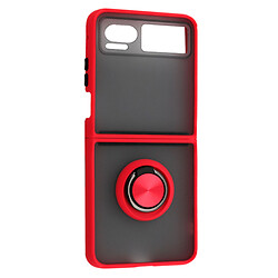 Чехол (накладка) Motorola RAZR 40, Goospery Ring Case, Красный