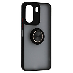 Чехол (накладка) Xiaomi Poco C65 / Redmi 13C, Goospery Ring Case, Black Red, Черный