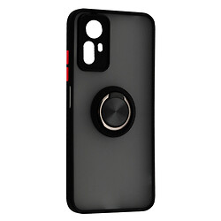 Чохол (накладка) Xiaomi Redmi Note 12S, Goospery Ring Case, Black Red, Чорний